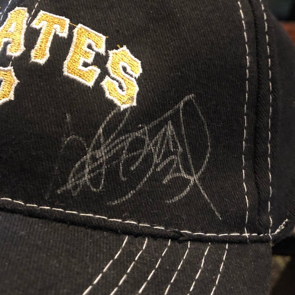 Lot of MLB Pittsburgh Pirates Autographed Hats